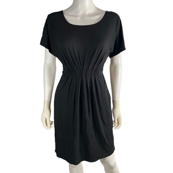GAP Fitted Dress Black Small - Picture 6 of 6